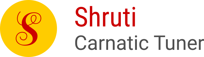 Shruti Carnatic Tuner